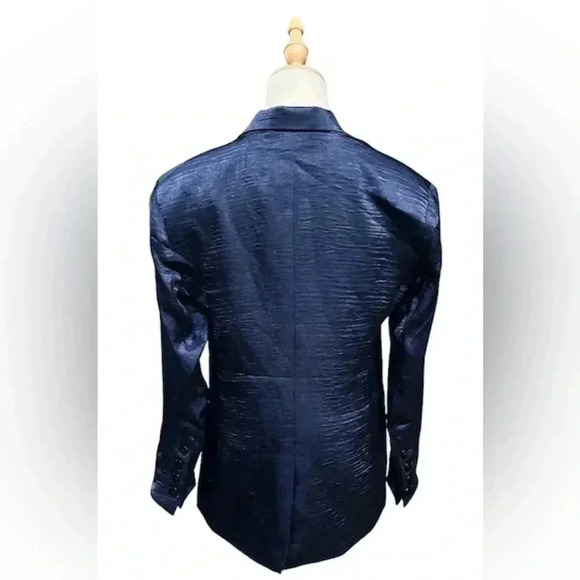 Revolve Anthropologie Capulet Notch Collar Boyfriend Blazer NWOT Size M - Picture 3 of 8